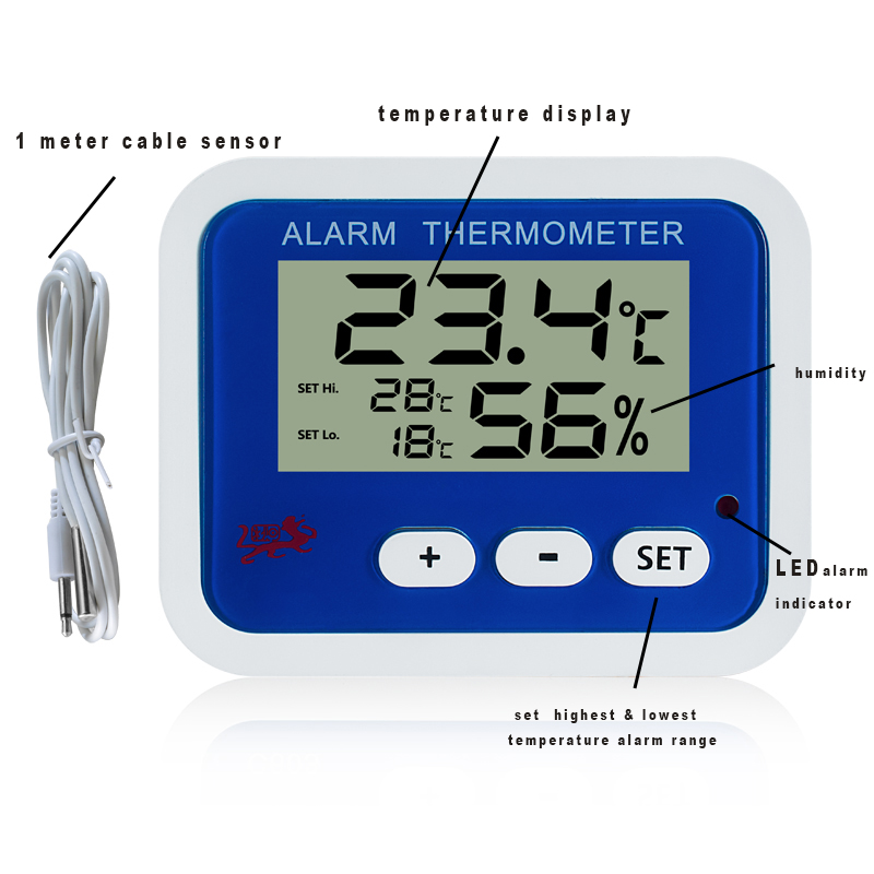 Thermomètre électronique à sonde déportée